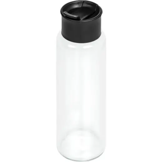 Kooshty Boost Glass Water Bottle Black